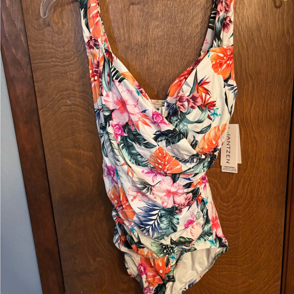 Jantzen Multicolor Floral Swimsuit